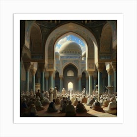 Islamic Prayer 1 Art Print