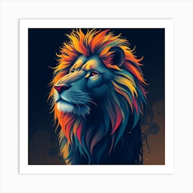 Lion king 2 Art Print