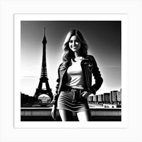 Eiffel Tower Art Print