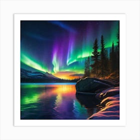 Aurora Borealis 63 Art Print