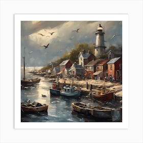 Lighthouse Art Print