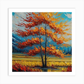 Autumn Tree 1 Art Print