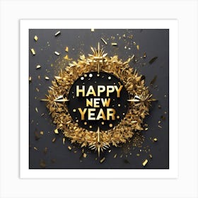 Happy New Year 84 Art Print