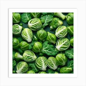 Brussels Sprouts 14 Art Print