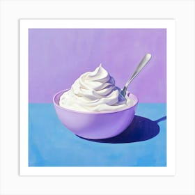 Whipped Cream Art Print