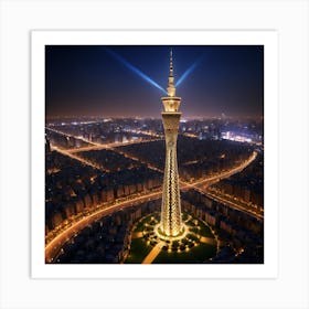 cairo Tower Art Print