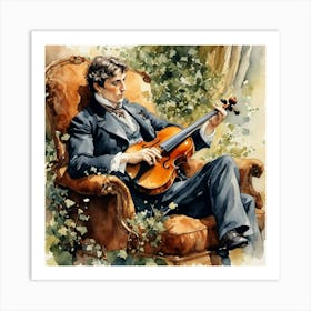 Violinist Art Print