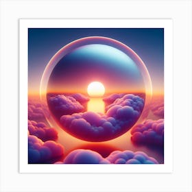 Sky Orb Art Print