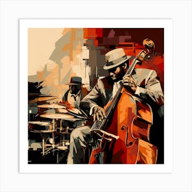 Jazz Musicians 26 Art Print