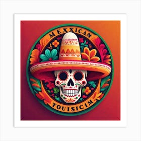 Mexican Tourism Logo 1 Art Print