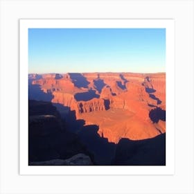 Sunset At Grand Canyon Art Print