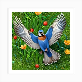 Blue Tit 31 Art Print