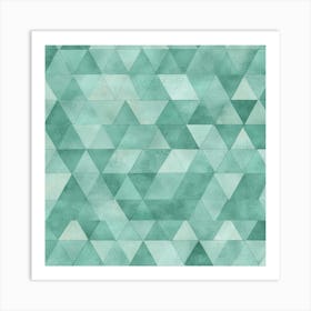 Triangles Art Print