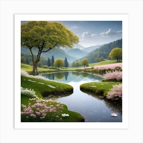 Beautiful Spring Day Art Print