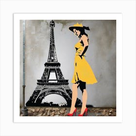 Paris Street Art 2 Art Print