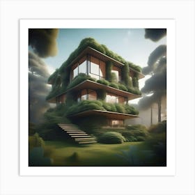 House In The Forest Art Print