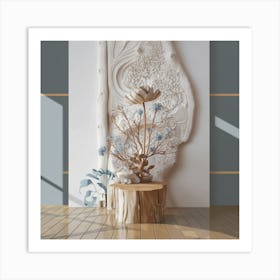 Room With Flowers Art Print