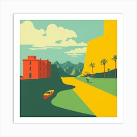 Yellow Brick Road Art Print