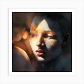 Portrait Of A Woman 15 Art Print