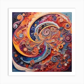 Cosmic Harmony Art Print