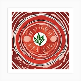 Red And Green Art Print