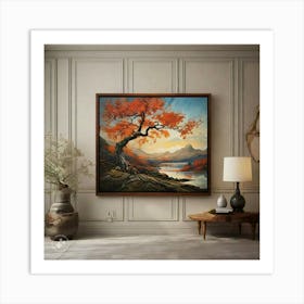 Scotland Tree Art Print