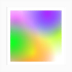 Abstract Colorful Background 15 Art Print