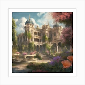 Fairytale Castle 9 Art Print