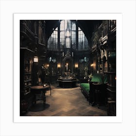 Library 8 Art Print