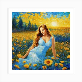 Sunflowersfyh Art Print