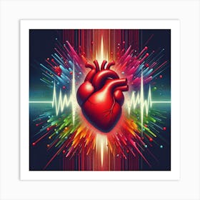 Heart Of Love 4 Art Print