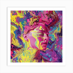 Psychedelic Art 14 Art Print