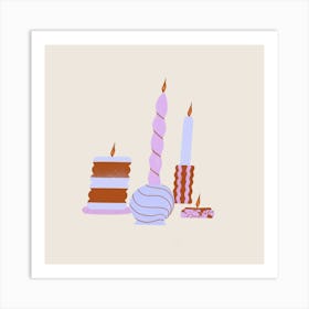 favorite candles Art Print