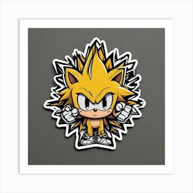 Sonic The Hedgehog 1 Art Print