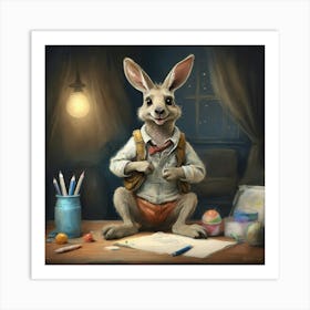 Easter Bunny 33 Art Print