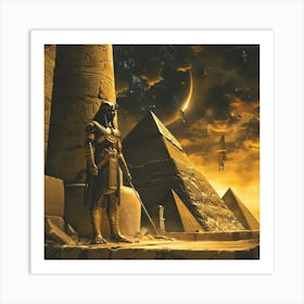 Egyptian Warrior Art Print