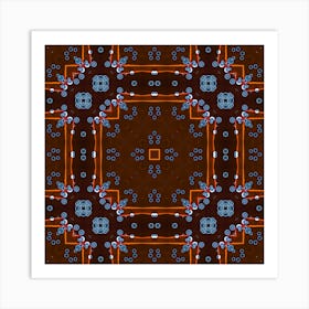 The Pattern Is Modern The Starry Sky Art Print