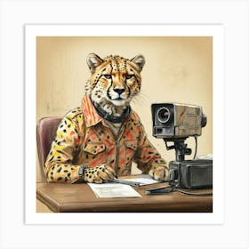 Cheetah 11 Art Print