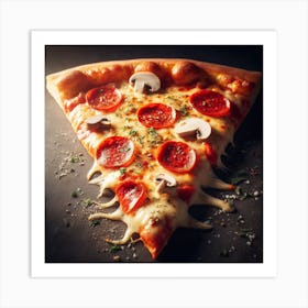 Pizza36 Art Print