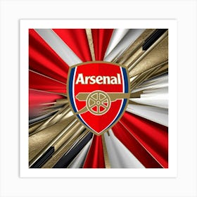 Arsenal F.C Logo Wall Art 17 Art Print