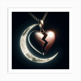 Eclipsed Heart Art Print