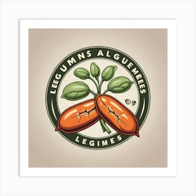 Legumes As A Logo (40) Art Print