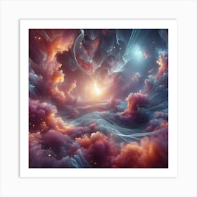 Cloudy Sky Art Print