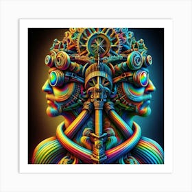 Psychedelic Art 4 Art Print