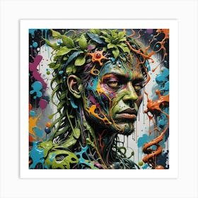 Splatter Painting Art Print