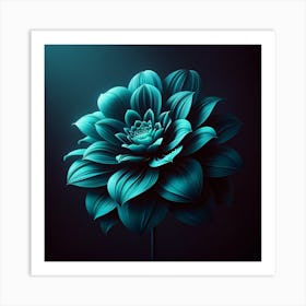 Dahlia 18 Art Print