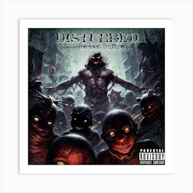 Disturbed Album Covers 7 Art Print