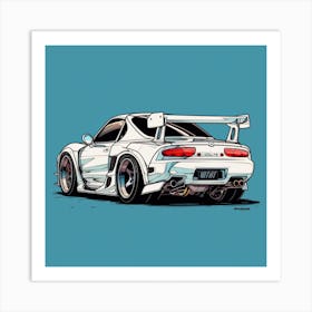 Nissan Gtr 2 Art Print