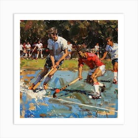 Field Hockey 7 Art Print