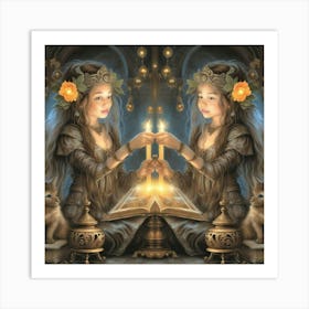 The Joy Of The Witches Art Print